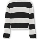 CLOUD DANCER / STRIPES:WIDE STRIPE BLACK