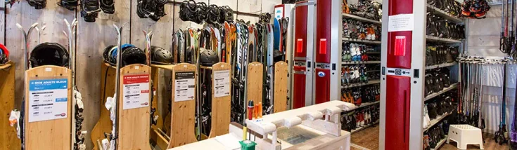 Intérieur du magasin SPORT 2000 ALPE D'HUEZ ZE SHOP 2