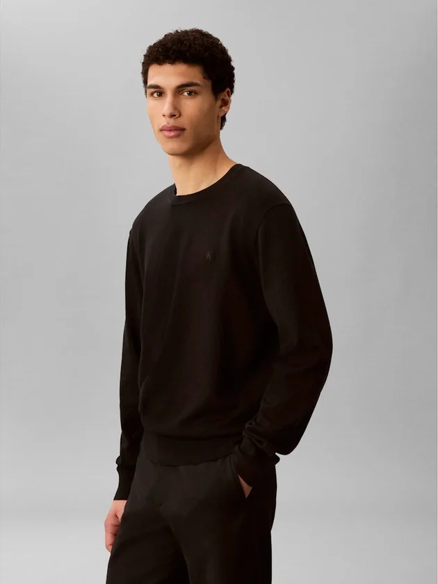 Ls Supima Cotton Crew 14gg