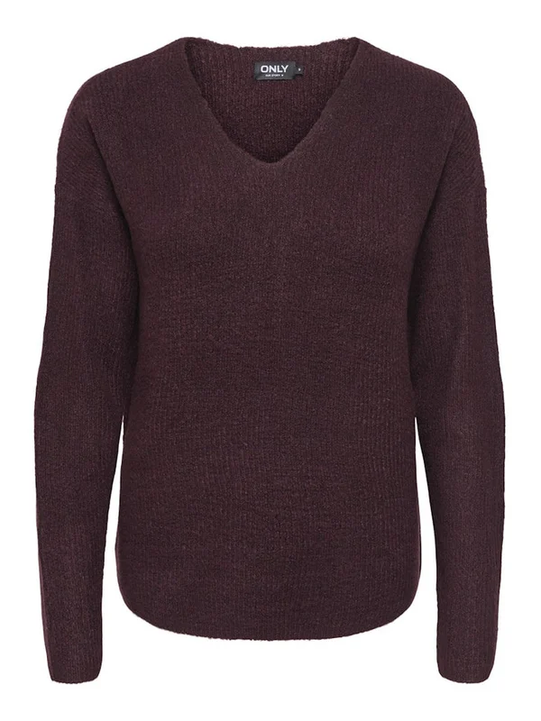 Camilla V Neck L S Pullover Knt Noos
