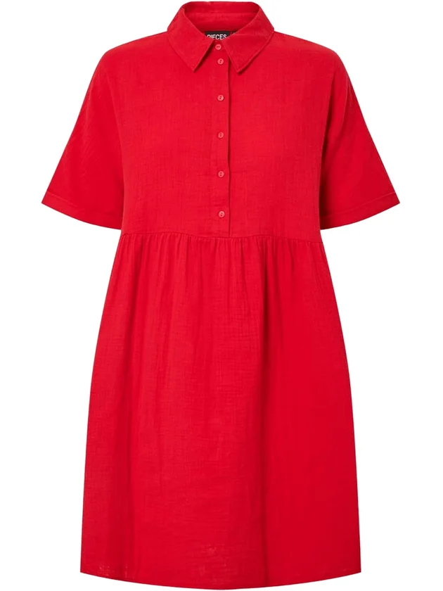 Astina Ss Shirt Dress Wide Wvn Msa Bc