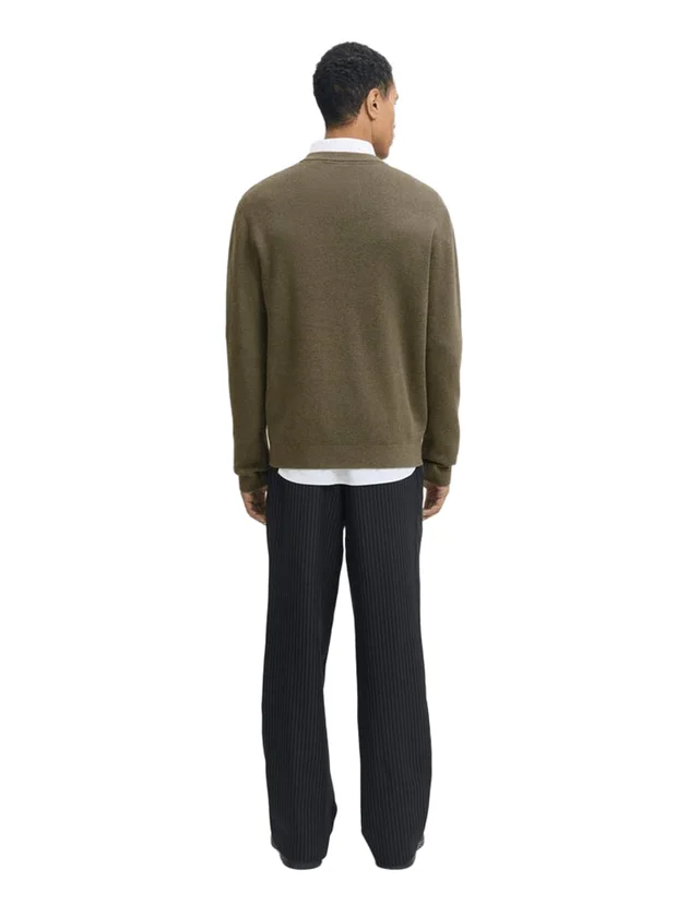 Milano Stitch Knit Crew Neck Sn