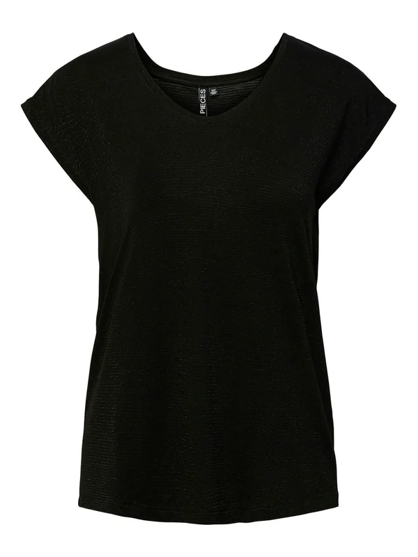 Pcbillo Tee Lurex Stripes