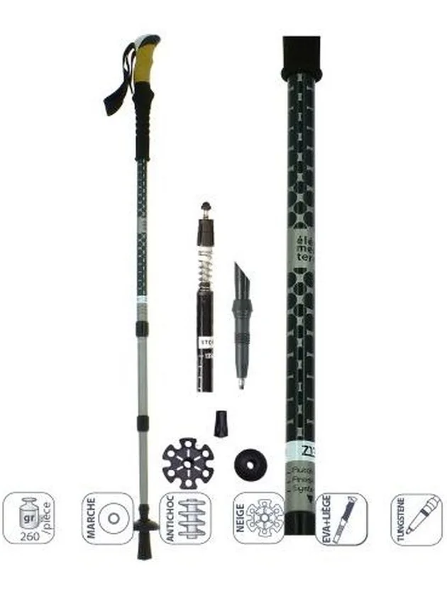 Baton De Randonnee Long Grip Liege