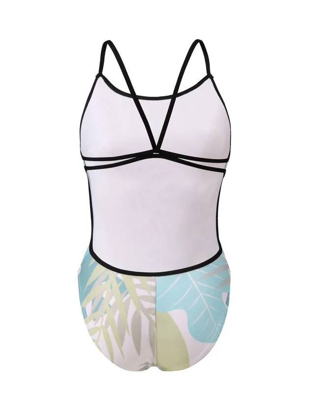 Light Floral Swimsuit