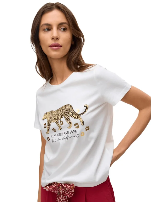S S O Neck T Shirt Jrs Btq Ga