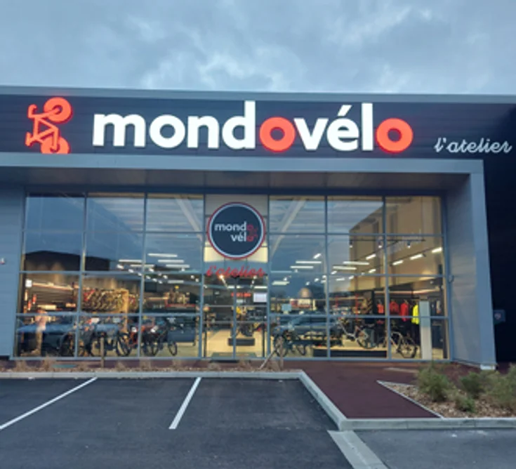 Extérieur du magasin MONDOVELO CHALLANS
