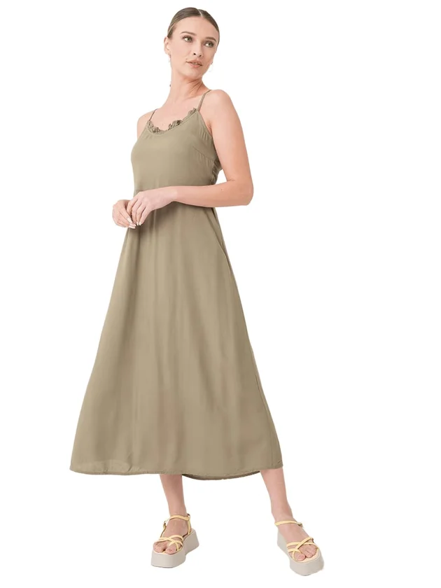 Slip Ankle Dress BF Wvn Msa BC
