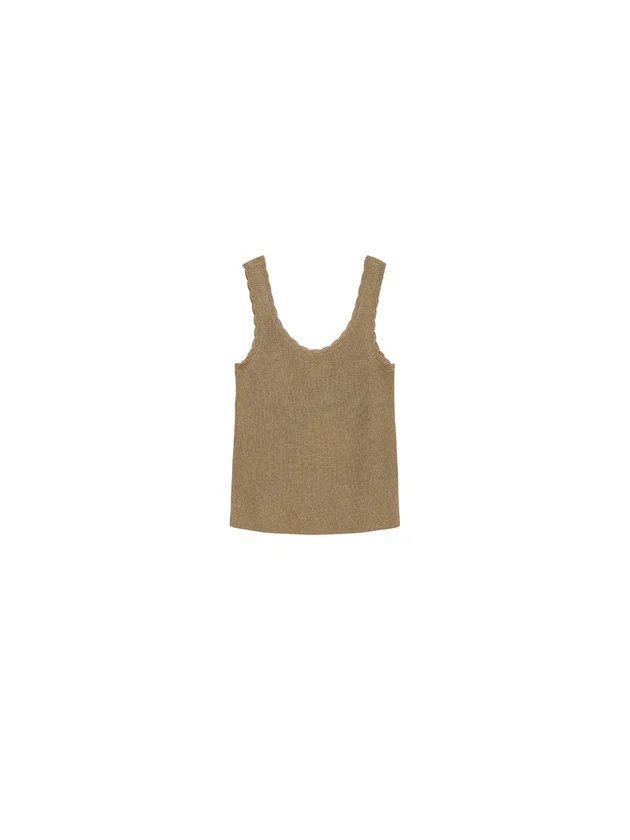 Shine Sl U Neck Top