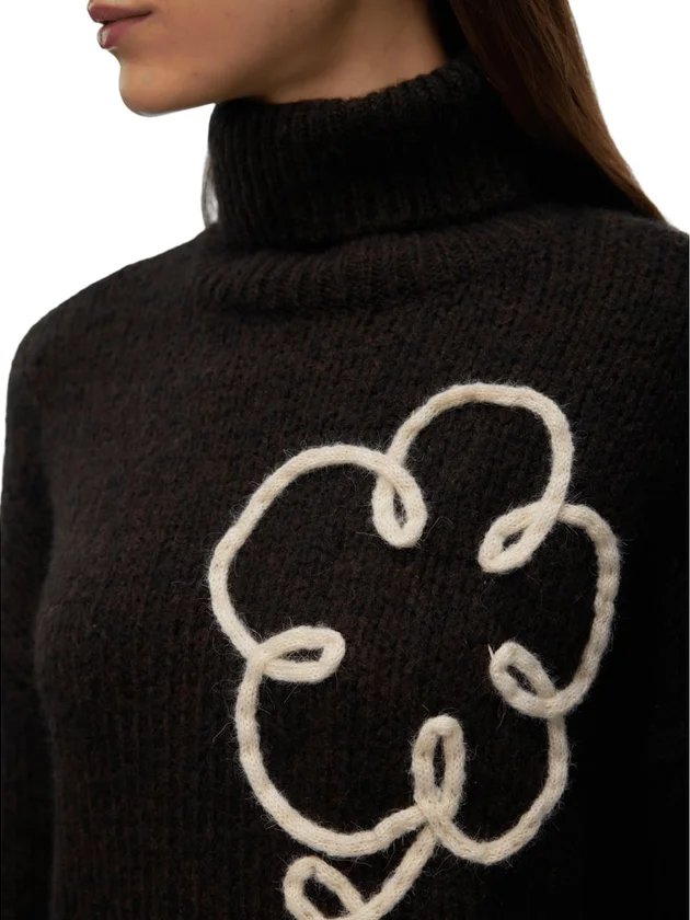 Fatima LS Rollneck Pullover