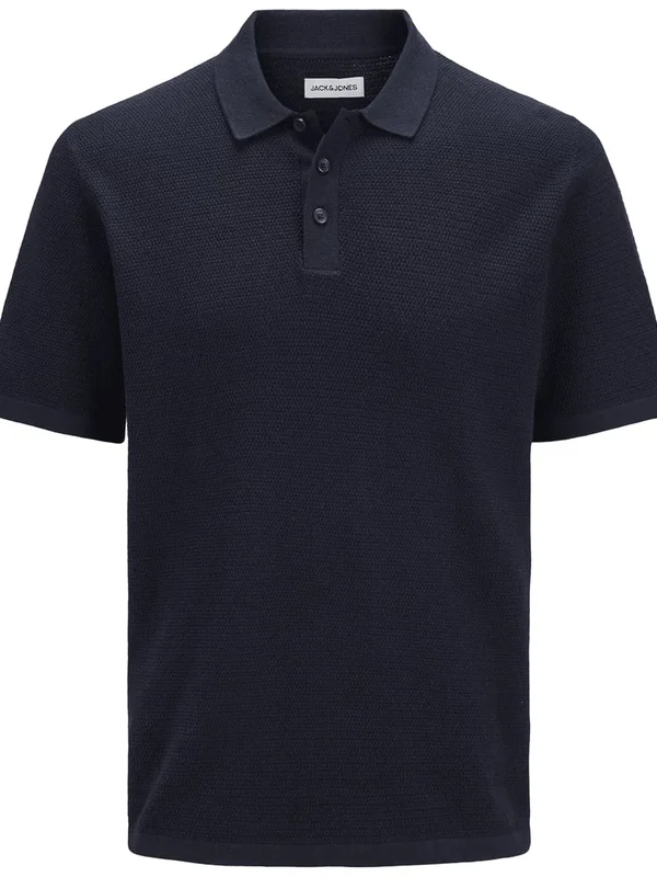 JJEGEORGE Knit Polo SS SN