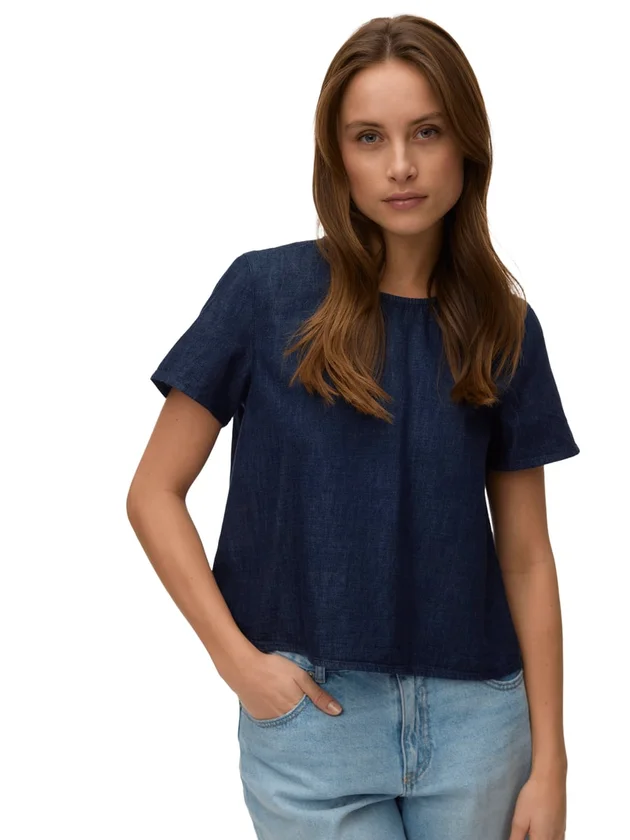 Kirstin SS Denim Top