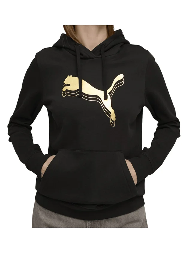 Ess Metallic Hoodie Fl