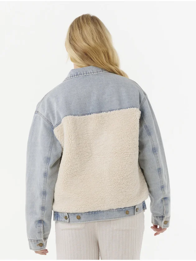 Cruisin Sherpa Denim Jacket
