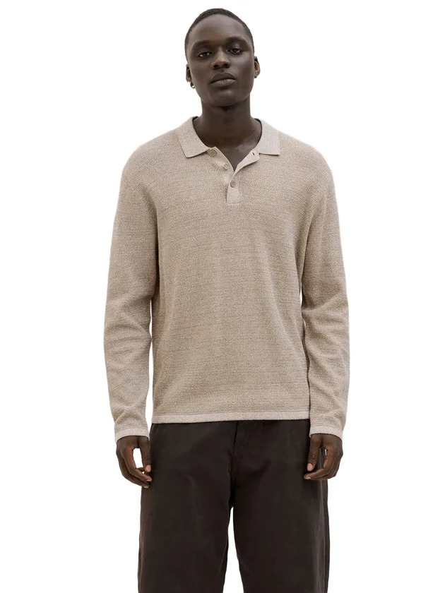 George Knit Polo LS Sn