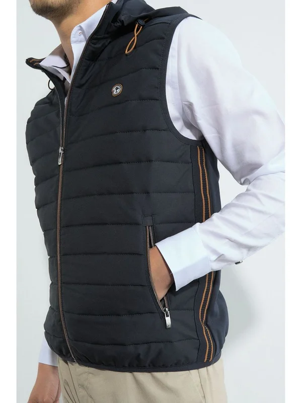Classic Gilet Sans Manches Capuche