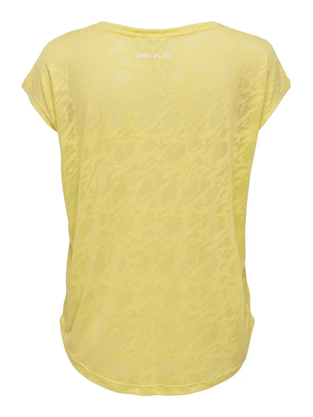 Curved Burnout SS Tee