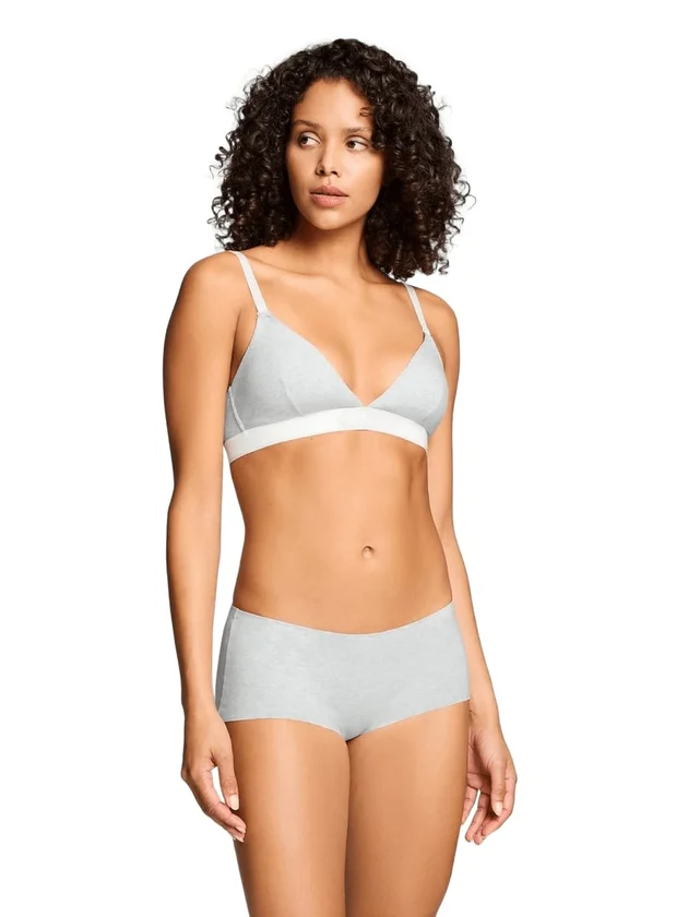 Invisible Cotton Mini Shorts 2P