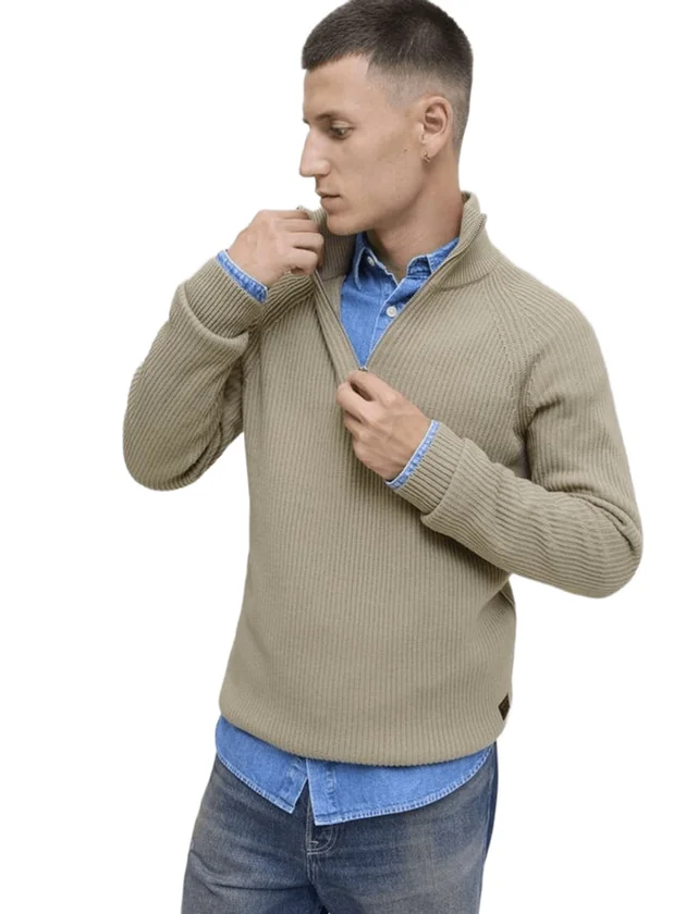 Jjpannel Knit Half Zip AW25