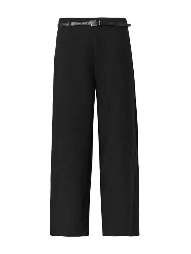Wide Culotte Belt Pant Noos