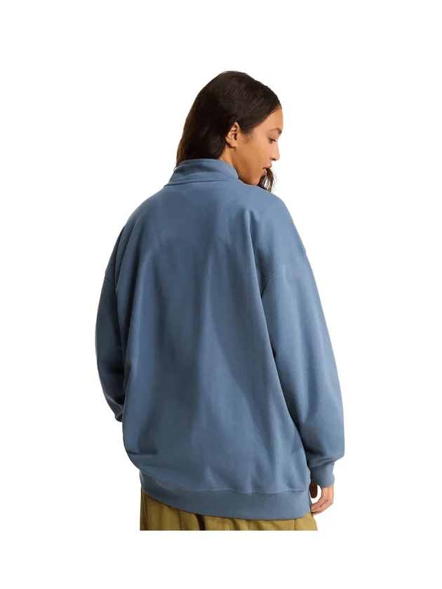 Essential Light Relaxed 1 4 Zip Crew