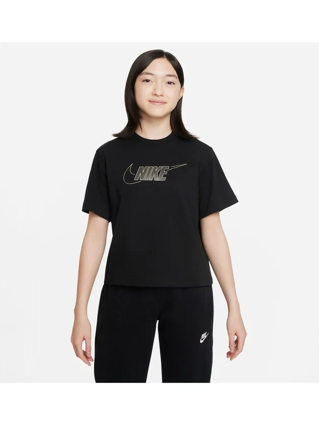 Tee Boxy Metallic HBR