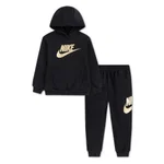 BLACK/METALLIC GOLD