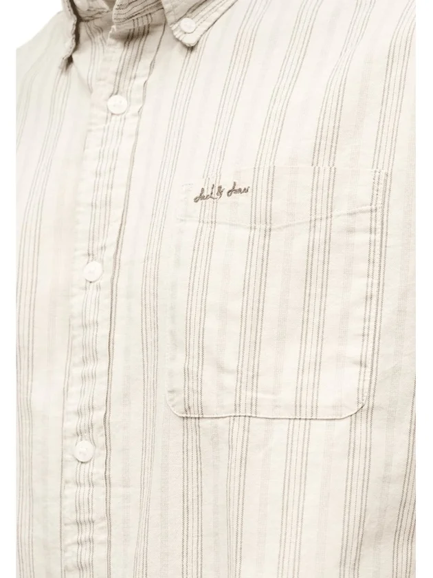 Jjdevin Stripe Shirt Ss