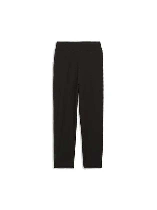 Ess Elevated High Waist Straight Leg Rib Pants