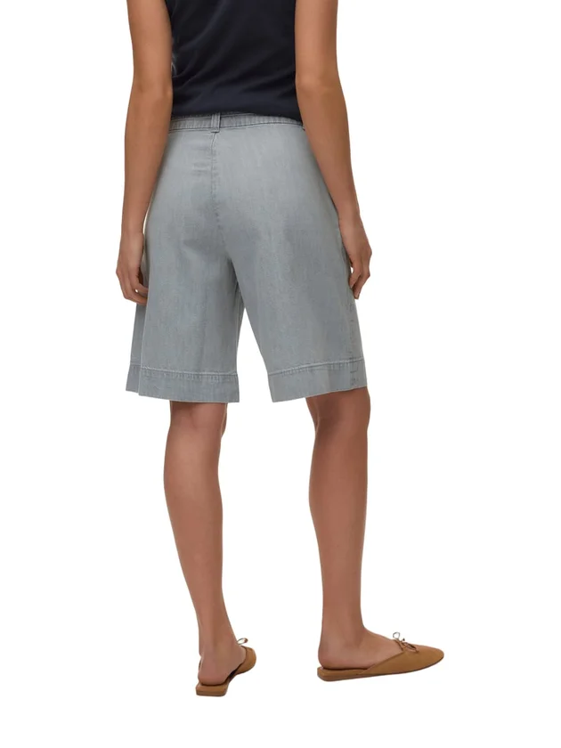 Mr Long Belt Denim Shorts Mix