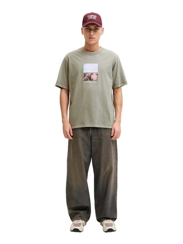 Jornorrebro Photo Tee Ss Crew Neck Ln