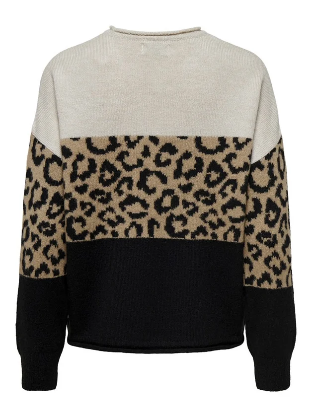 Jade Animal LS O Neck Knt Noos