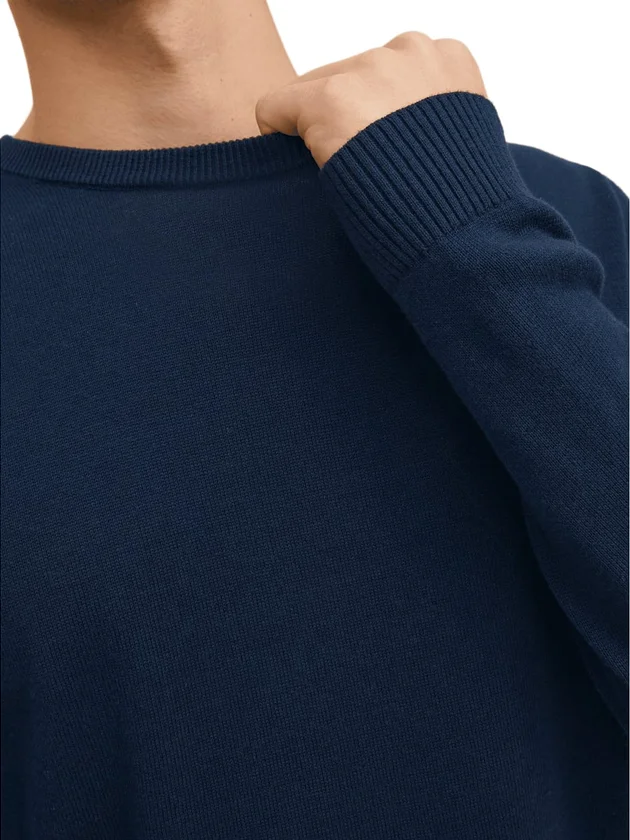Jjebasic Knit Crew Neck Noos