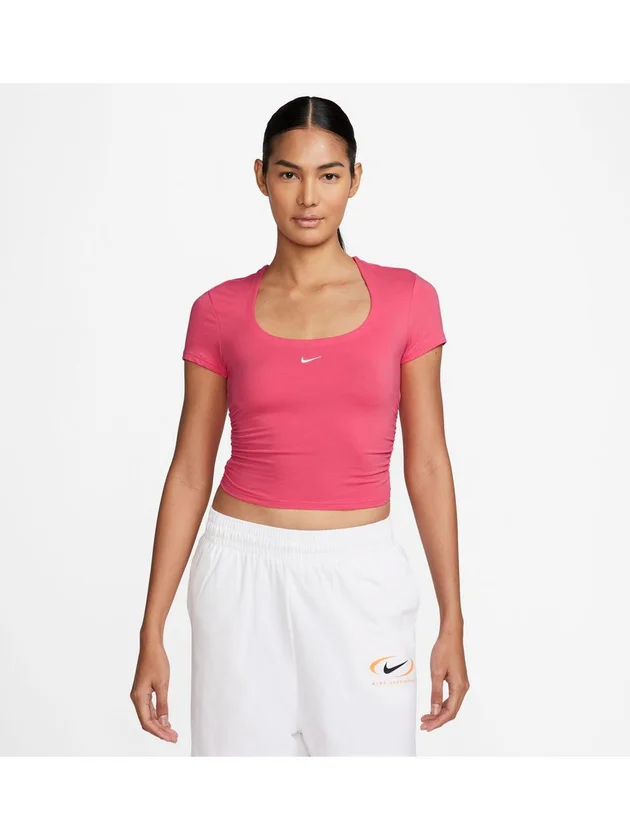 Chll Ss Square Neck Top