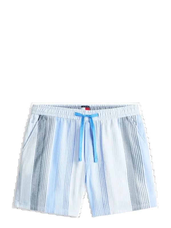 Textured Stripe Short Ext