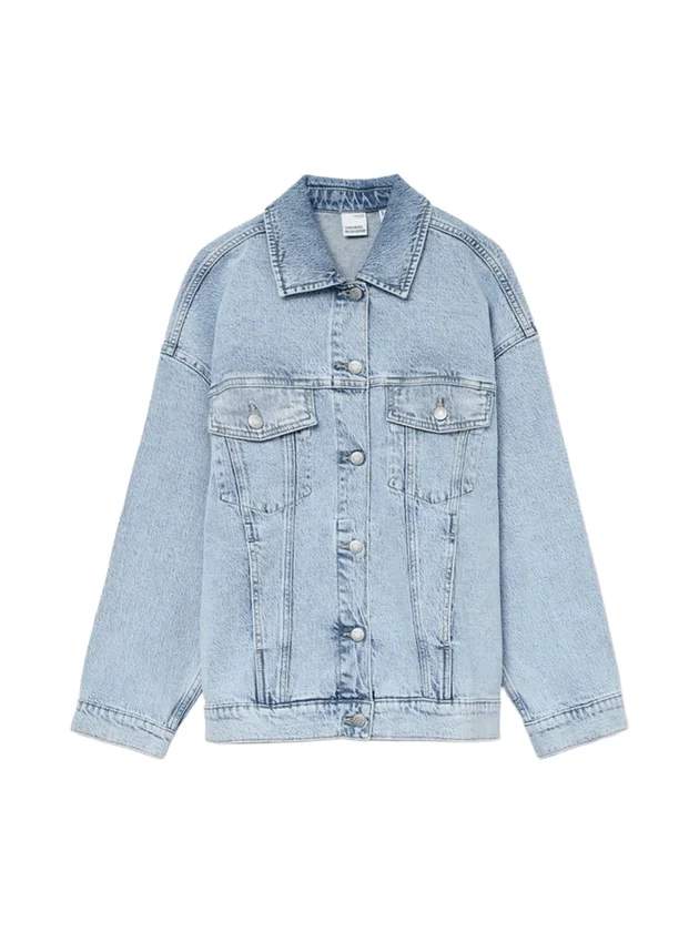 Vmtessa LS Oversize Denim Jacket Ga Noos