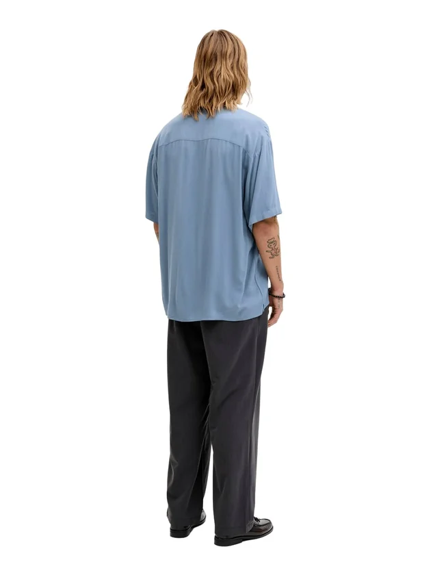 Jeff Resort Solid Shirt Ss Sn
