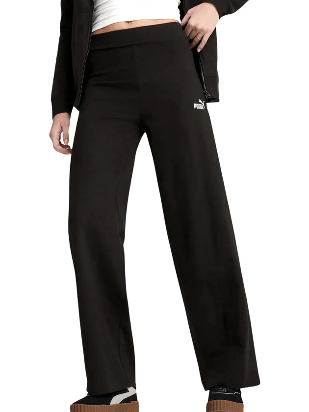 Ess Small No 1 Logo High Waist Straight Leggings