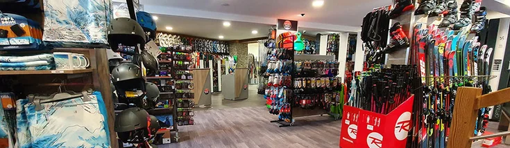 Intérieur du magasin SPORT 2000 AUSSOIS SPORTS