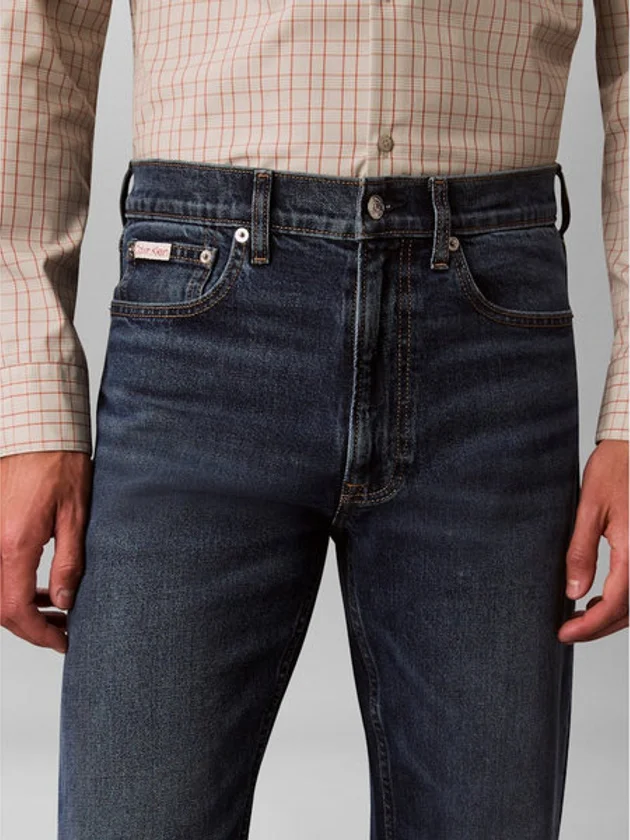 Stndrd Strght Oil Slick Jean