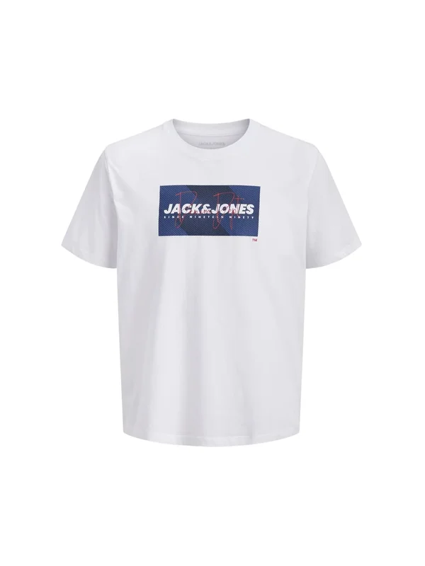 Jjcole Print Tee Ss Crew Neck Ln