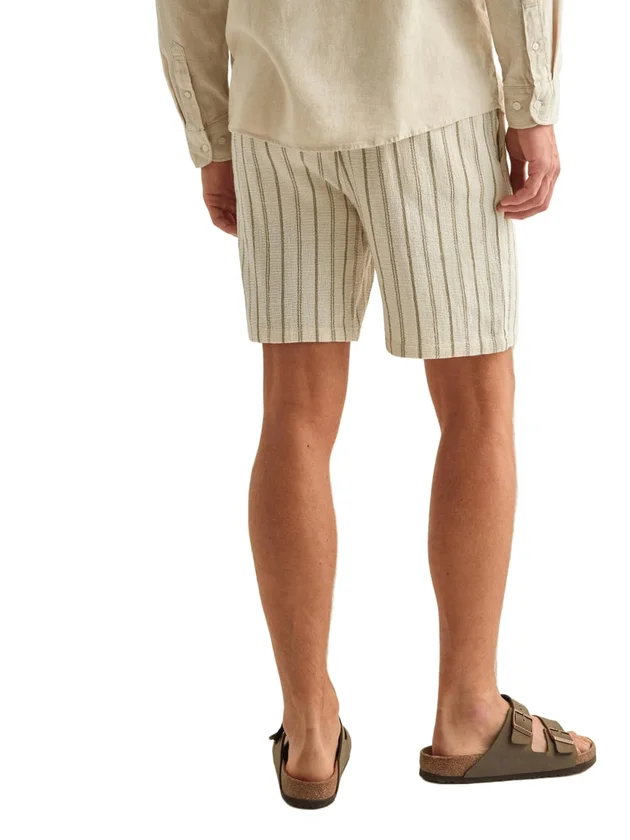 Jaiden Coba Stripe Jog Shorts Reg Ln