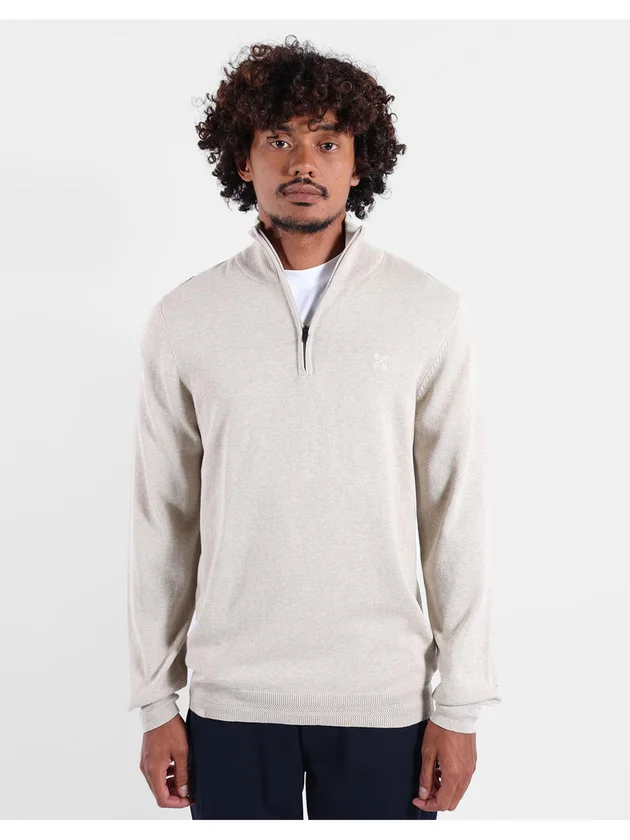 Col Montant Demi Zip Penzi