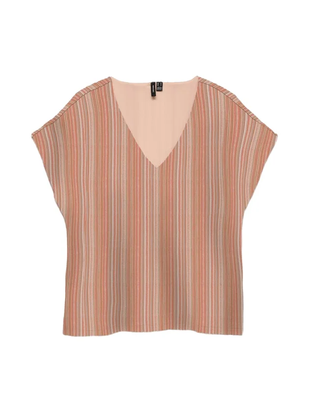 Demi Ss V Neck Top