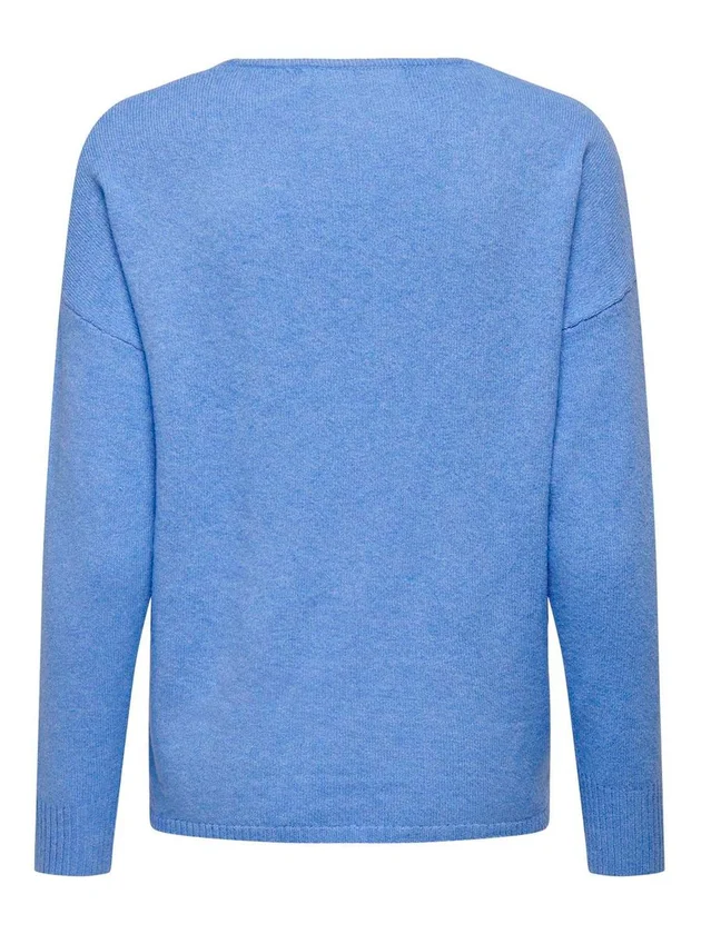 Onlrica L S V Neck Pullo Knt Noos