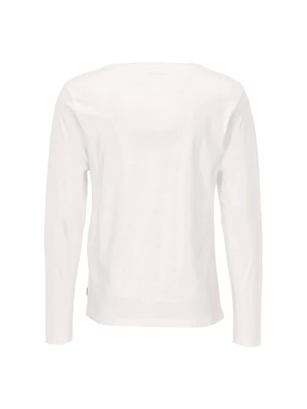 Organic Basic Tee LS O Neck Noos