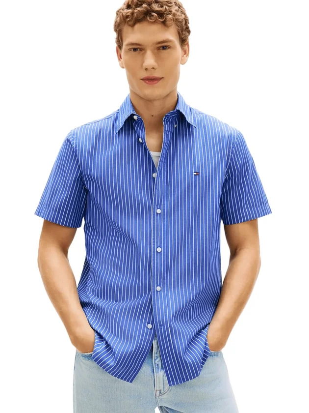 Flex Poplin Stp Ss Shirt