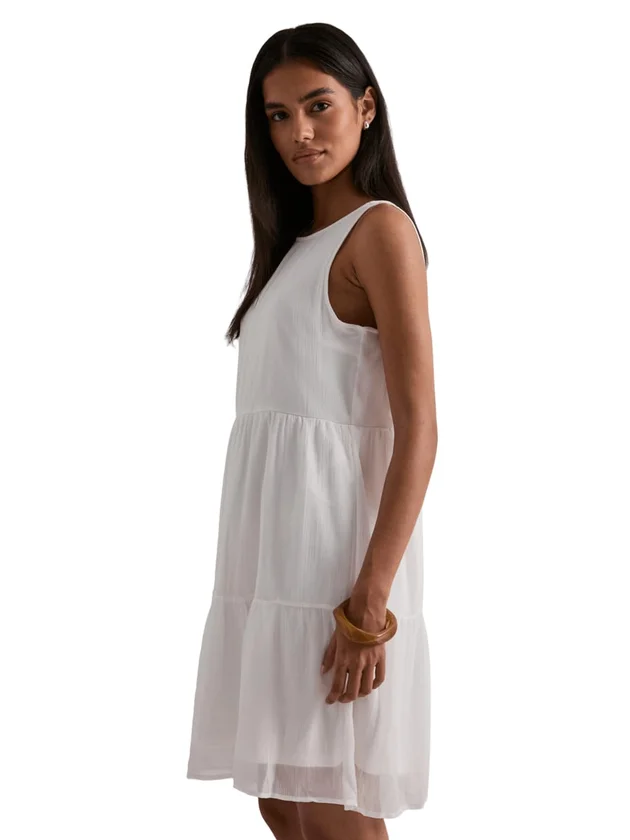 Clara Sl Dress Wvn BC