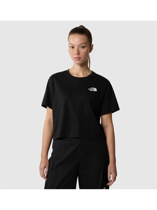 Simple Dome Cropped Slim Tee