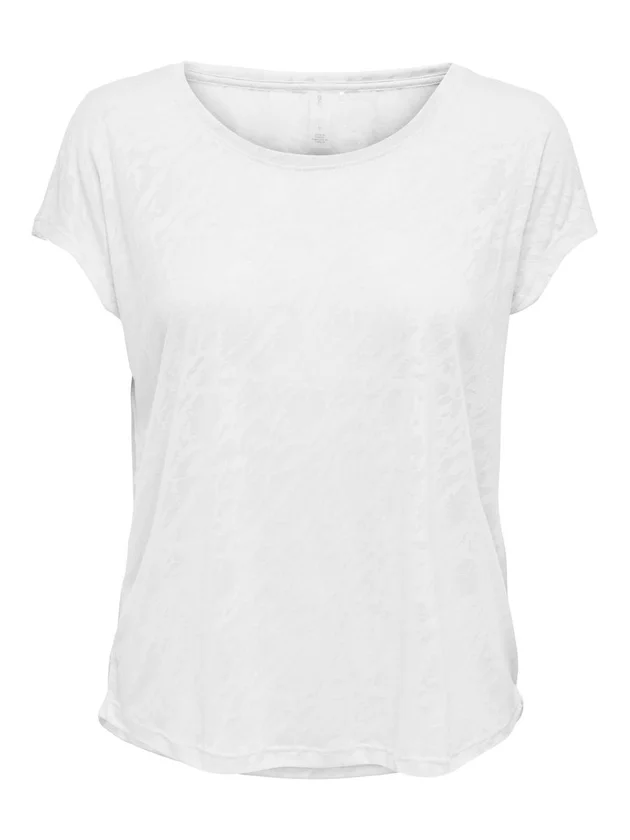 Curved Burnout SS Tee